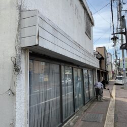 オノヤ 白河リフォームショールーム ブログ「店舗ひさしの撤去2」