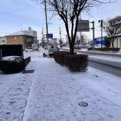 オノヤ 須賀川リフォームショールーム ブログ「雪道」